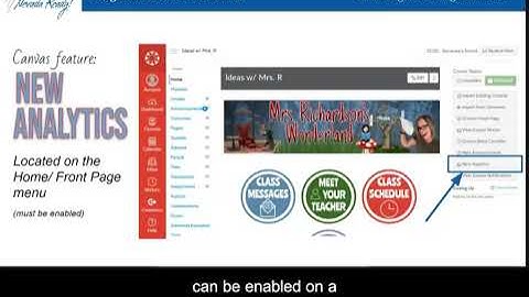 Canvas Using Data to Drive Instruction