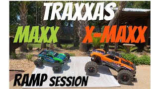 TRAXXAS MAXX VS TRAXXAS X-MAXX - Which RC Car jumps better? by RC REVEALED 412 views 1 month ago 10 minutes, 16 seconds