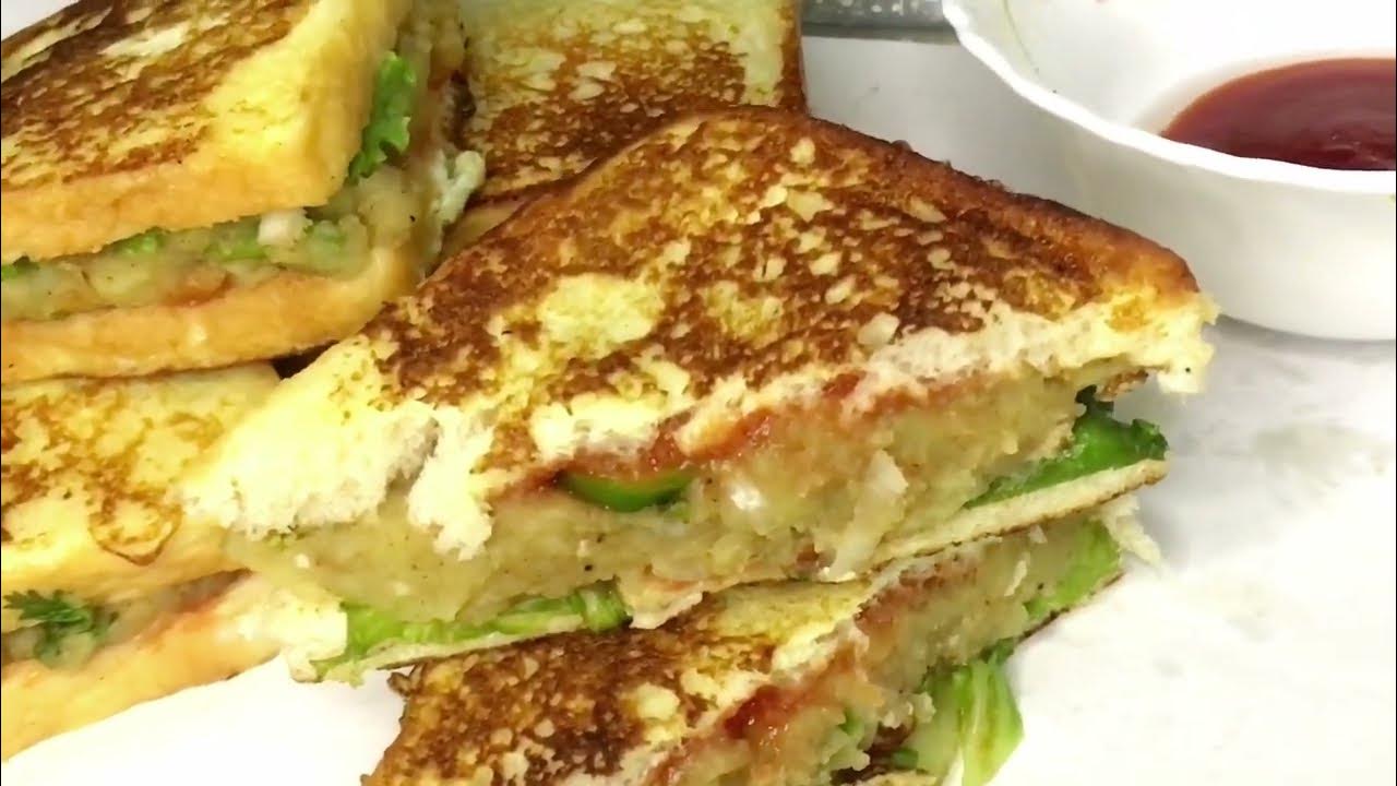 potato sandwich indian ️potato sandwich on tawa ️veg sandwich YouTube