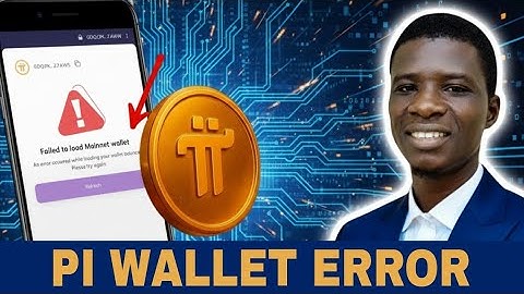 Fixing the PI NETWORK WALLET ISSUE- How To Access Your PI Failed to load mainnet wallet