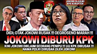 KABAR TERKINI‼️ JOKOWI DIBURU KPK‼️ OEGROSENO MARAH NAMA POLRI \u0026 UU KPK DIRUSAK OLEH JOKOWI😱 ‼️