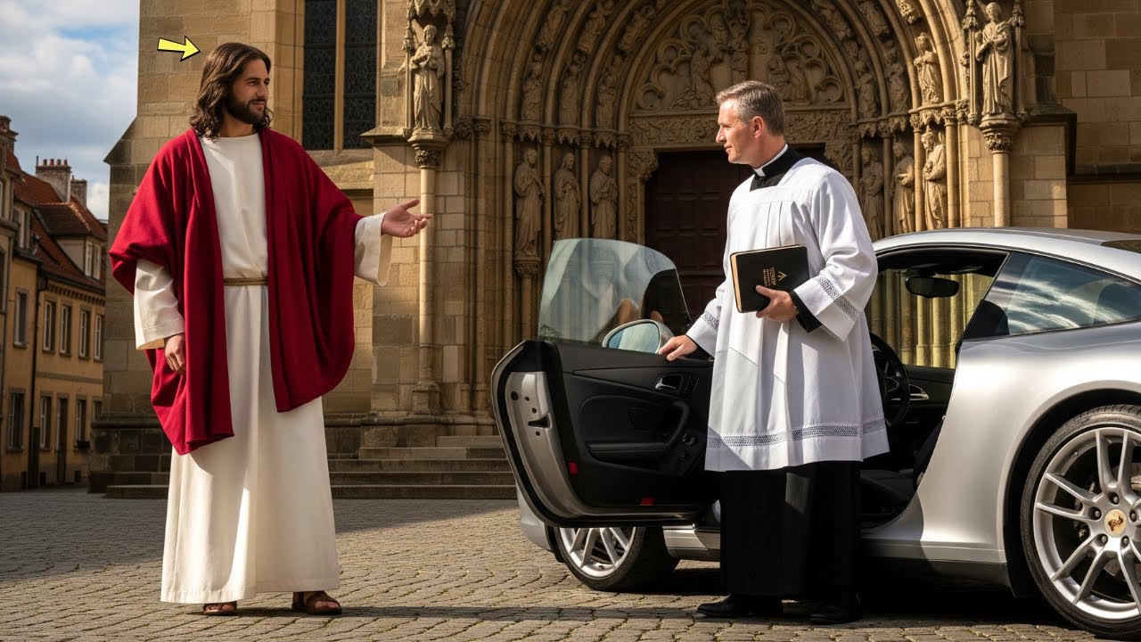 Um padre usou o dinheiro da igreja para comprar um carro de luxo… mas Jesus disse: “eu vejo tudo…”