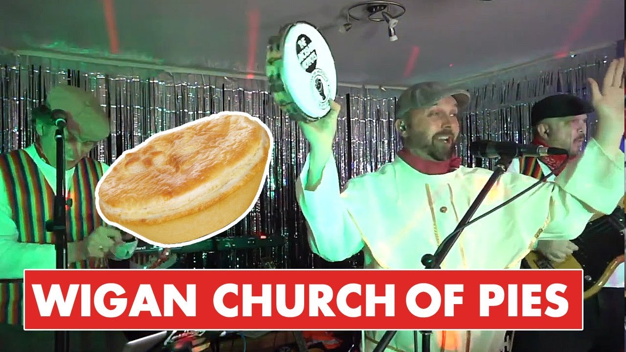The Lancashire Hotpots - The Wigan Church Of Pies (Live)
