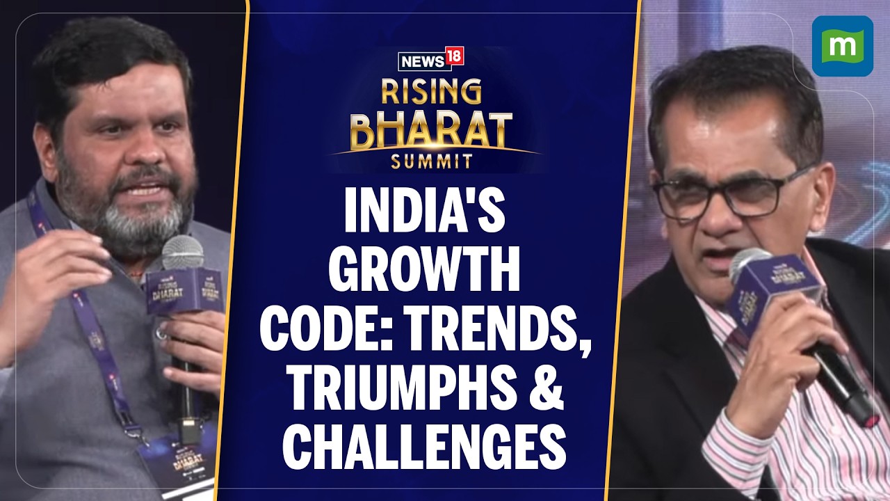 Rising Bharat Summit | India’s Growth Code: Gaurav Vallabh & Amitabh Kant Decode Trends & Challenges