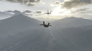 GTA 5 - wingsuit stunts (double suit trouble) screenshot 4