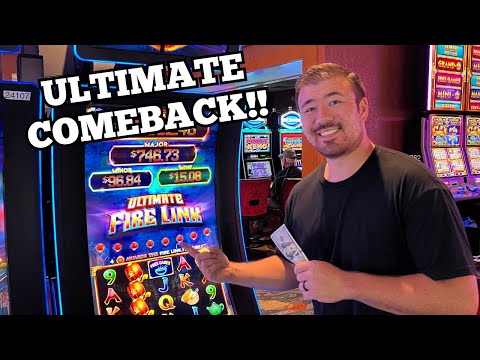 Ultimate Fire Link Slot Machine 🔥🔗🎰 Fireball Bonus Comeback!