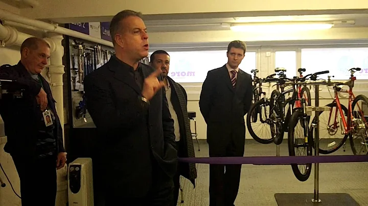 Paul Convery at the launch of GetMoreBikes