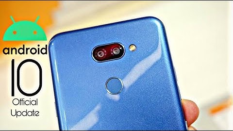 LG K40s Official Android 10 Update