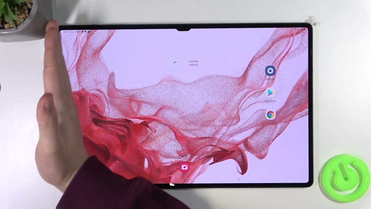 How to Take Screenshot & Record Screen in Galaxy Tab S8 / S8+ / S8