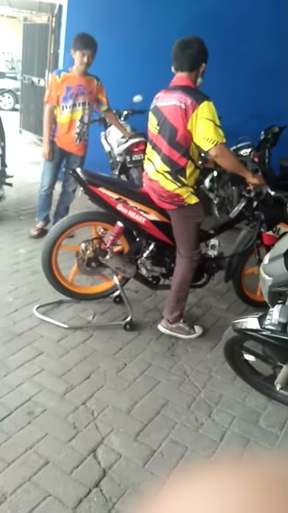 Lagi setting motor road race part 1