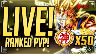 LL FUSING VEGITO IS #1?! 50x GOD RANKED PvP PLAYER! (Dragon Ball Legends)