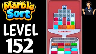 Marble Sort Level 152 Full Walkthrough Solution|Marble Sort - Color puzzle Gameplay