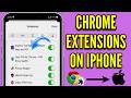 How to Use Chrome Extensions on iPhone 2026!