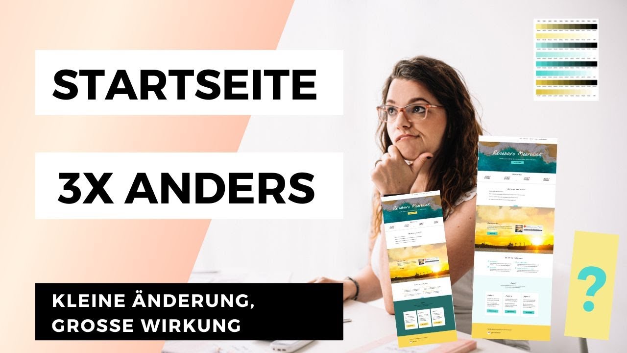 Startseite anpassen - Kleinigkeiten verändern mit großer Wirkung - YouTube
