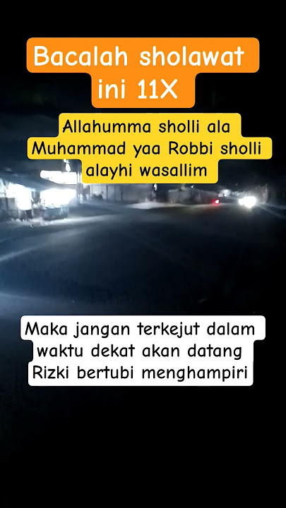 bacalah sholawat ini 11X #doamustajab #sholawat