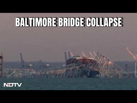 Baltimore Bridge Collapses | Crew Of Ship That Collided With Baltimore Bridge All Indian: Report - NDTV