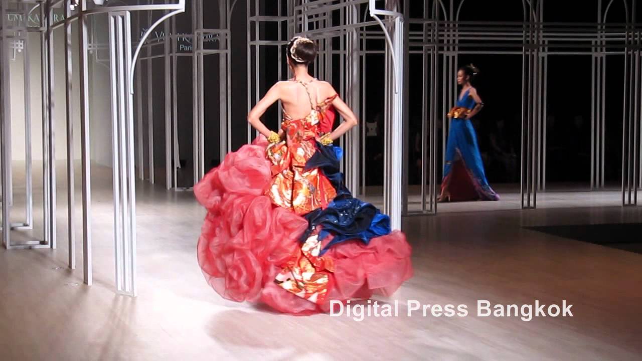 Yumi Katsura - Couture Fashion Week 2012 at Siam Paragon - HD. 