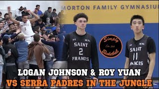 Roy Yuan Is The Best Shooter In The Wcal? St. Francis Vs Serra Full Highlights Ft. Logan Johnson