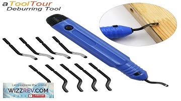 Hand Metal Deburring Tool Kit Router Bit Rotary Deburr Blades Precision Edge