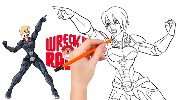 How to draw - Sergeant Tamora Jean Calhoun - Wreck...