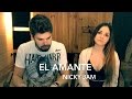 EL AMANTE - NICKY JAM (PIANO COVER - CAROLINA GARCÍA Y SERGIO LÓPEZ) #bestcoverever