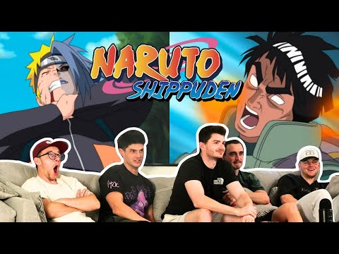 MIGHT GUY IS HIM...Naruto Shippuden Episodes 13-16 | Reaction/Review