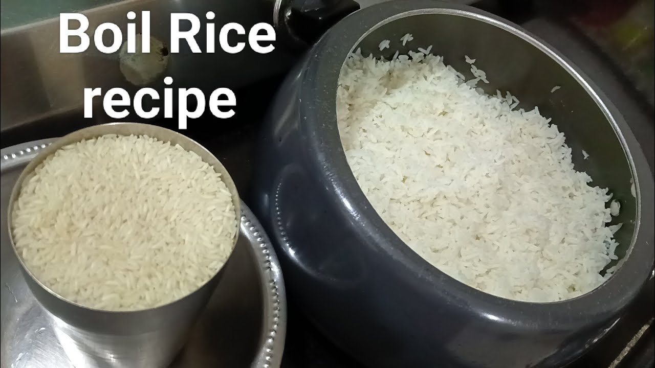 Boil Rice recipe/Cooker me Chawal Banane Ka Aasan Tarika/ 1 Glass Chawal Cooker me Kaise Banaye 