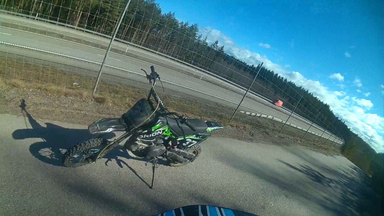 ride a motorcross (orion 125cc) #3