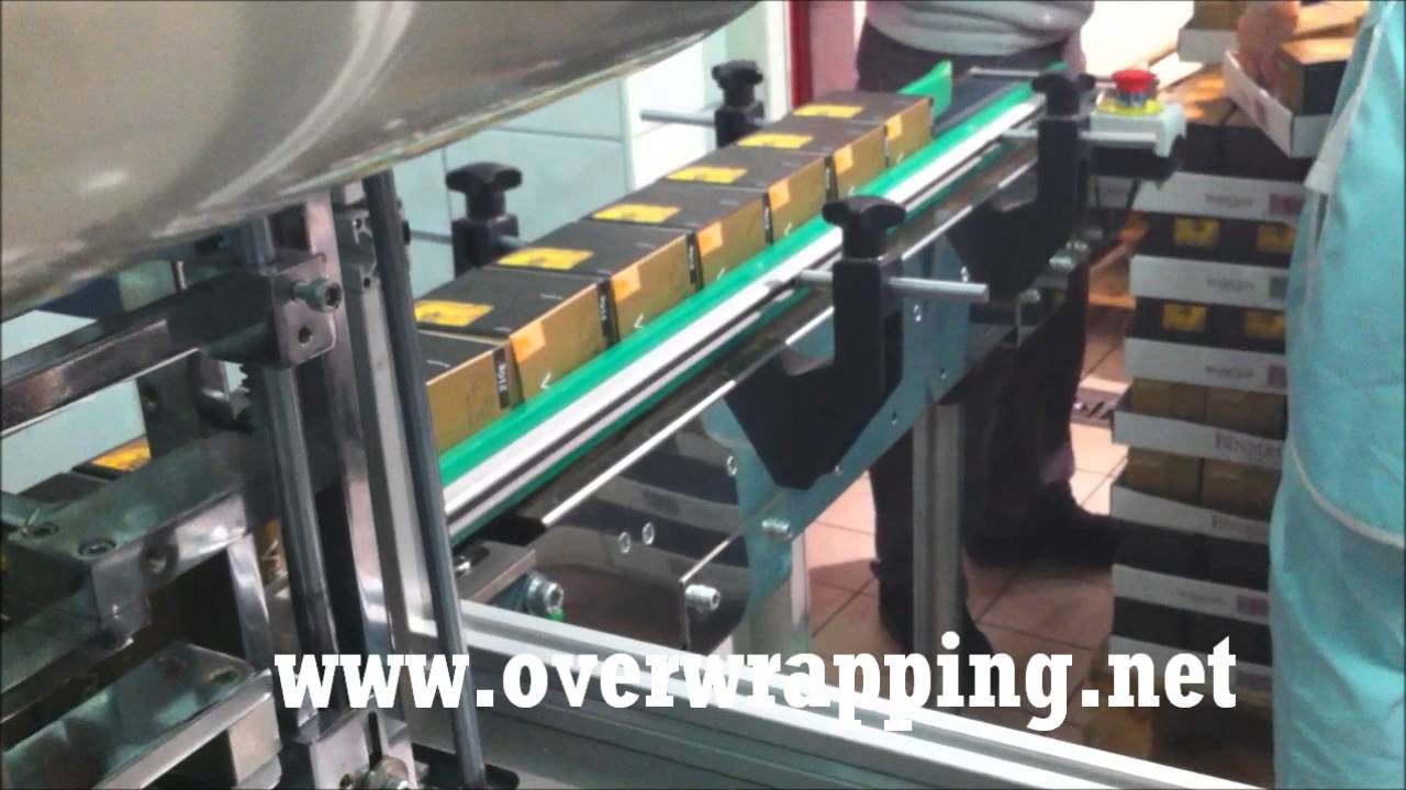 Honey Box Overwrapping Machine - Ünlü Makina Ltd
