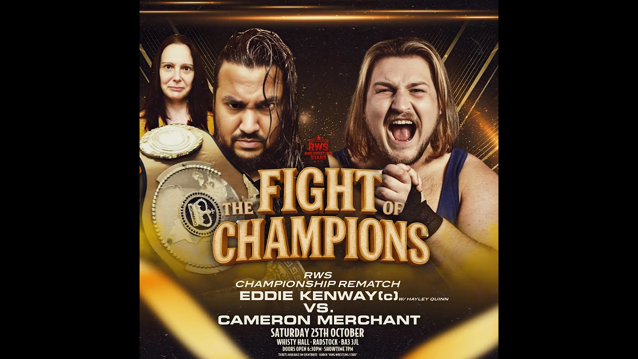 EPIC CLASH! Eddie Kenway vs. Cameron Merchant - RWS Championship Match