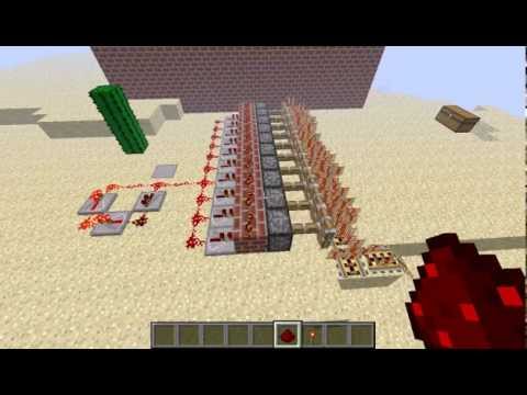 Minecraft 1.2.5 Tutorial : Powered Rails Duplicator