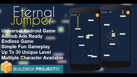 Eternal Jump - Buildbox Addictive Android + BBDOC File