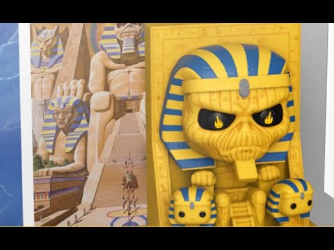 Iron Maiden‘s album “Powerslave”  vinyl figurine release through Funko‘s Pop! Albums line!