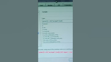 Part-4।।  How to use Accept & Rejected symbols in excel