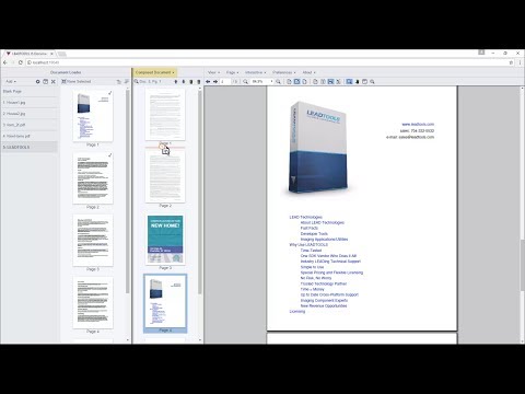 Document Composer: Building a Document from Multiple Files