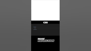 Create Image Reflection in CSS ! #shorts #coding #css #csseffect