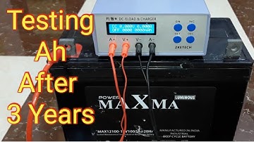 Battery Capacity Tester / 12V Battery Ah Testing