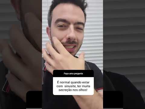 Secreção nos olhos