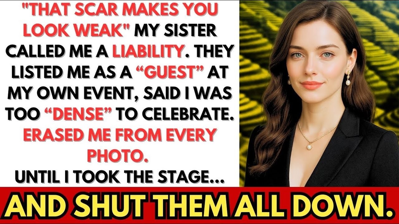 My Family Humiliated Me Over My Scar—Then Went Silent When My Scientist Title Was Revealed