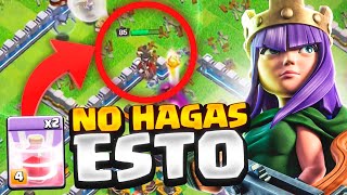 NO HAGAS ESTO con tu QUEEN WALK ❌ Clash of Clans