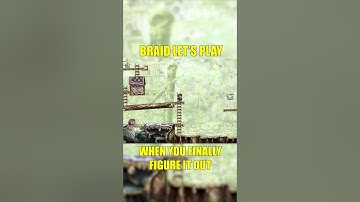 When you finally figure it out | A NOOB plays Braid Blind Playthrough