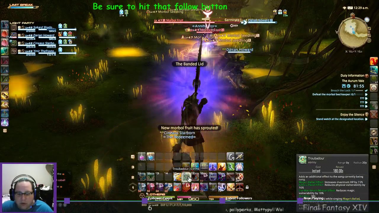 Do You Bard FFXIV Bard Leveling Day 13 Part 11 YouTube