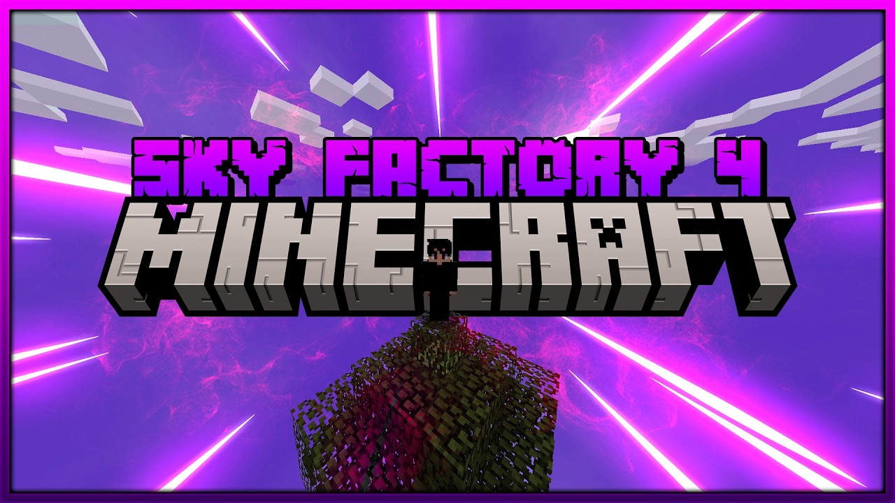 Just Me & A Tree - Minecraft Sky Factory 4 (Part 1)