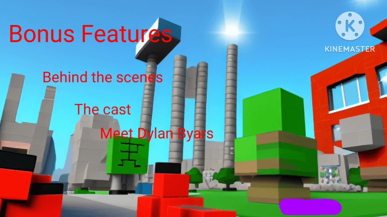 Roblox The Movie DVD menu