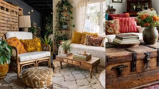 Cozy Cottage Vibes in a Small Space | DIY Boho Grandmacore Decor &amp; Vintage Furniture Hacks