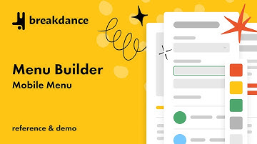 Breakdance Menu Builder - Mobile Menu Styling Options