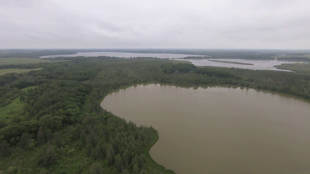 Bean Lake From The Sky Lake Mills, WI YouTube