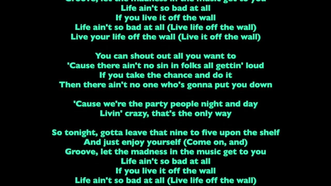 Michael JacksonOff the Wall [Lyrics] YouTube