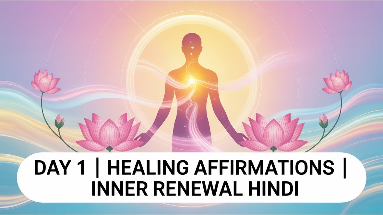 Day 1 | 21-दिनों का हीलिंग Affirmation 🌸 अंतरात्मा की हीलिंग और नयापन