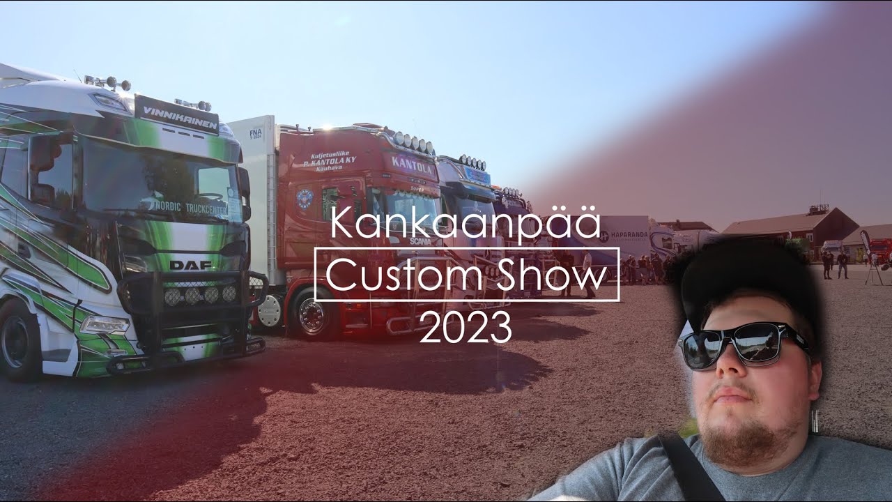 Kesän eka rekkanäyttely / Kankaanpää Custom Show 2023
